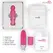 Moressa Ivy Travel Intimni Vibrator, Roze, Punjenje Silikon, 9 Režima