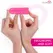Moressa Ivy Travel Intimni Vibrator, Roze, Punjenje Silikon, 9 Režima