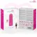 Moressa Ivy Travel Intimni Vibrator, Roze, Punjenje Silikon, 9 Režima