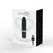 Moressa Ivy Kompaktni Punjivi Silikonski Vibrator Crni 90x22mm