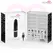 Moressa Ivy Kompaktni Punjivi Silikonski Vibrator Crni 90x22mm