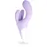 MIA Guell Ergonomic Dual Motor Intimate Massager, 10 Modes, Pink, 19.2 cm
