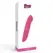 Glossy Phil Vibrator Pink - Compact Waterproof Travel Model 13cm