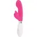 Glossy Elvi Roze Silikonski Intimni Uređaj sa Dva Motora 10 Režima 12cm