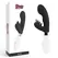 Glossy Elvi Intimate Dual-Motor Silicone Massager Black 12cm