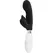 Glossy Elvi Intimate Dual-Motor Silicone Massager Black 12cm