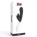 Glossy Elvi Intimate Dual-Motor Silicone Massager Black 12cm