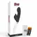 Glossy Elvi Intimate Dual-Motor Silicone Massager Black 12cm