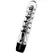Glossy Lenny Crni - Ergonomski Intimni Uređaj, 14 cm, Vodootporan TPE