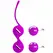 Pretty Love Tighten Up I Lilac Silicone Kegel Exercise Balls Set