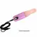 Pretty Love Smart Tongue Rotating Intimate Device USB TPR ABS Pink