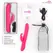 Moressa Somer Premium Silikonski Intimni Uređaj sa Više Rotacija 28cm Roze