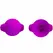 Pretty Love Nipple Stimulators 12M Lilac - Silicone, 12 Modes, USB