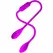 Pretty Love Dream Lovers Flexible Unisex Dual-Motor Vibrating Whip 12 Modes
