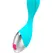 HAPPY LOKY Mini Fun Vibrator Tirkizni USB Punjiv Vodootporan 19.5cm