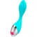HAPPY LOKY Mini Fun Vibrator Tirkizni USB Punjiv Vodootporan 19.5cm
