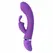 Intense Susy Silicone Rabbit Ljubičasti Oscilirajući Dvostruki Motor Vibrator 18.8cm