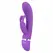 Intense Susy Silicone Rabbit Ljubičasti Oscilirajući Dvostruki Motor Vibrator 18.8cm