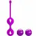 Pretty Love Tighten Up II Kegel Exercise Balls Silicone 16.3 cm Pink