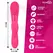 Moressa Telmo Premium Silikonski Punjivi Dvostruki Vibrator 19.5cm