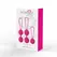 Moressa Osian Set Premium Silikonski Roze - Trojni Trening Dna Karlice