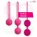 Moressa Osian Set Premium Silikonski Roze - Trojni Trening Dna Karlice