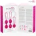 Moressa Osian Set Premium Silikonski Roze - Trojni Trening Dna Karlice