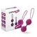 Coverme Ljubičasti Pelvic Trainer Kegel Fit - Silikonski Set za Trening Dna Karlice