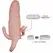 Baile Brave Man Intimate Extension with Dual Stimulation, Flesh, 16.5 cm