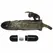 Baile Brave Man Intimate Silicone Sleeve Black 16.5 cm with Rabbit Vibrator
