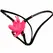 Baile Ultra Passionate Vibrating Butterfly Harness, 10 Modes, Silicone