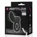 Pretty Love Cobra Silicone Vibrating Ring Black 7cm Adjustable Fit