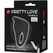 Pretty Love Thimble Black Silicone Vibrating Ring - Adjustable System