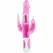 Baile Pretty Bunny Trostruki Rotator - Višezonski Vibracioni Sistem, Roze
