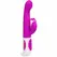Pretty Love Hugh Rabbit Lilac - Dual Motor Silicone Intimate Device, 22.5cm