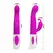 Pretty Love Hugh Rabbit Lilac - Dual Motor Silicone Intimate Device, 22.5cm