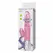 Baile Butterfly Tulip Rotator Up & Down Intimate Machine 29.5cm Pink