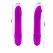 Pretty Love Beck Mini Massager Lilac 10-Function, 12.5cm Silicone