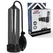 Pump Addicted RX3 Crni Vakuum Sistem sa Vibracijom, 23 cm, ABS Silikon