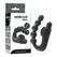 Addicted Toys Vibrirajući Masažer Prostate Anatomski Silikon Crni 11cm
