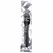All Black Mega Ripple Silicone Hygiene System 28.5 cm - Flexible Adapter