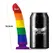 MYTHOLOGY Devon Pride M Intimate Silicone Device, Suction Base, 16.5 cm