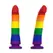 MYTHOLOGY Devon Pride M Intimate Silicone Device, Suction Base, 16.5 cm