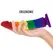 MYTHOLOGY Devon Pride Intimna mašina L - Premium silikon, Pride boje
