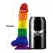 MYTHOLOGY Corey Pride L Silikonski fantazijski uređaj usisna baza Rainbow
