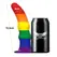 MYTHOLOGY Kuno Pride M - Vibrirajući silikonski fantazijski model, Pride boje