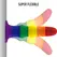 MYTHOLOGY Kuno Pride M - Vibrirajući silikonski fantazijski model, Pride boje