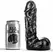 All Black Model AB19 Kompaktna PVC intimna mašina 19 cm Crna
