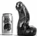All Black Model AB43 Intimna silikonska mašina Crna 17 cm
