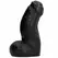 All Black Model AB43 Intimna silikonska mašina Crna 17 cm
